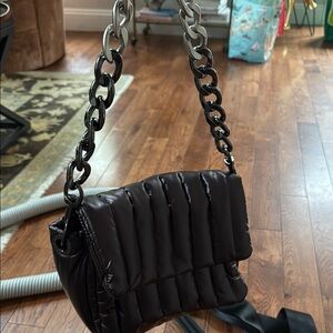 Think Royln burgundy Quilted Bag